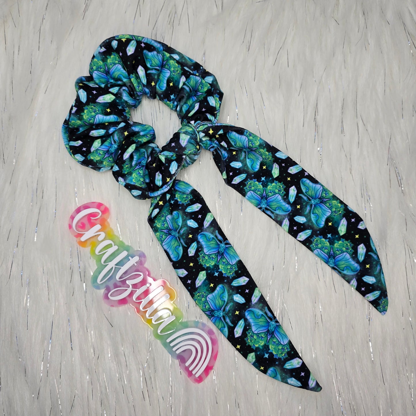 Custom Ribbon Scrunchie