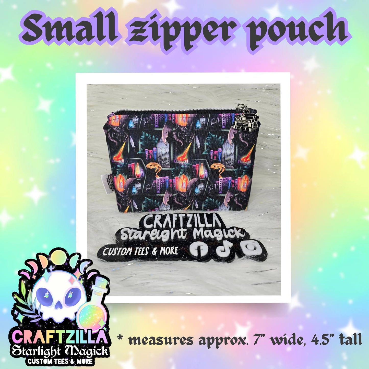 Custom Small Zipper Pouch
