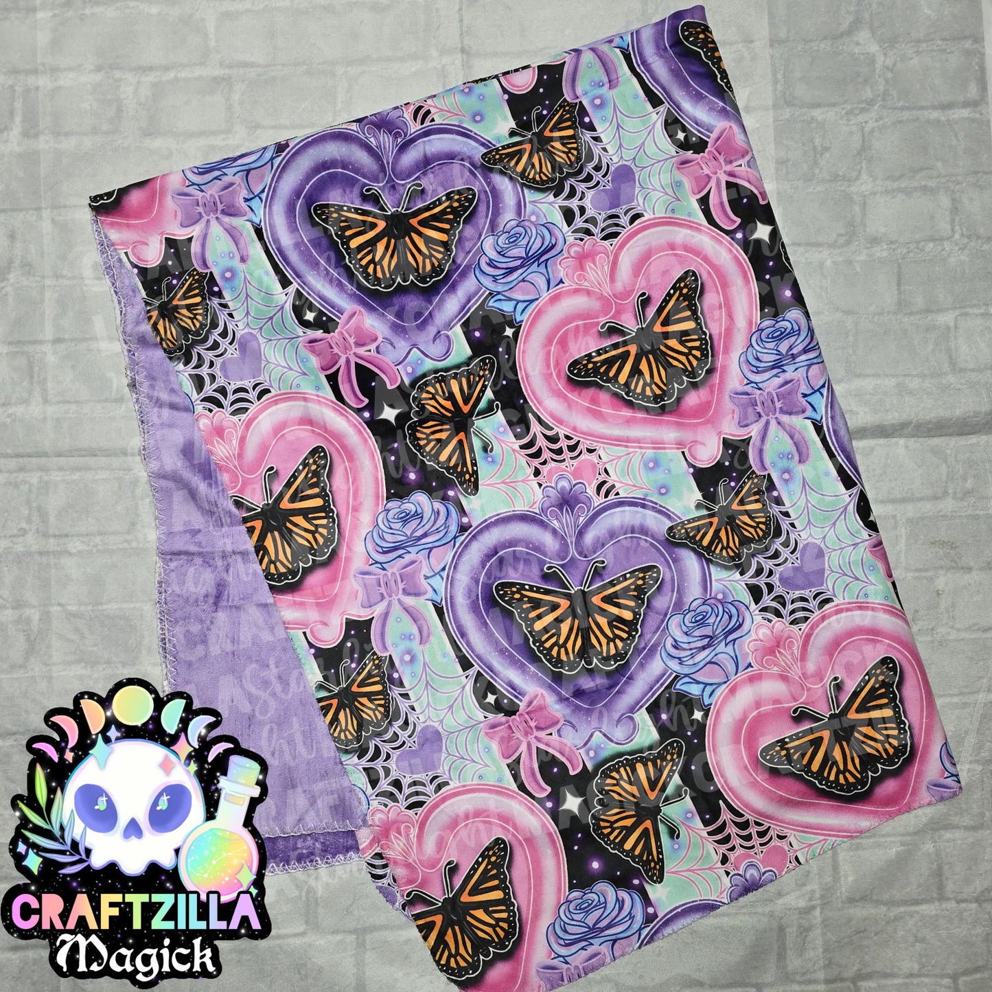 Butterflies & Bows Blanket