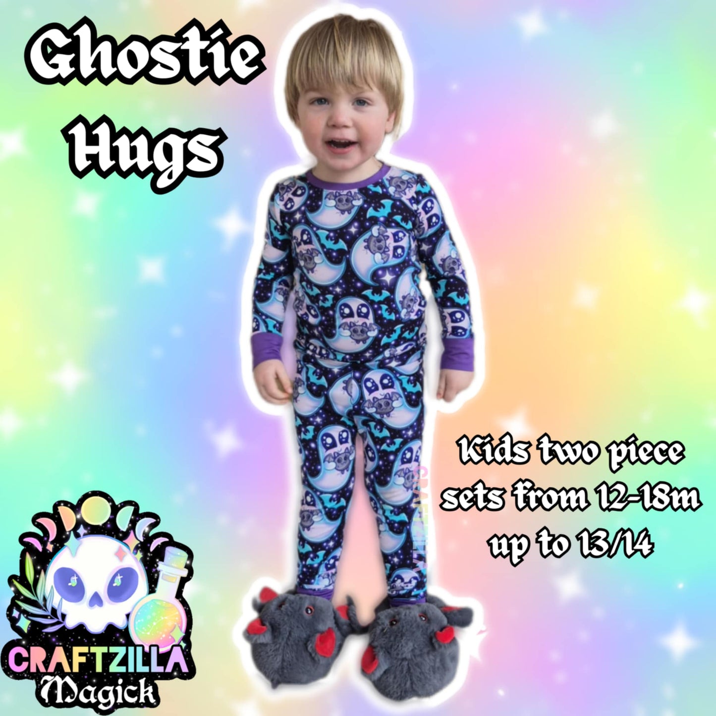 Ghostie Hugs - Two Piece Set RTS