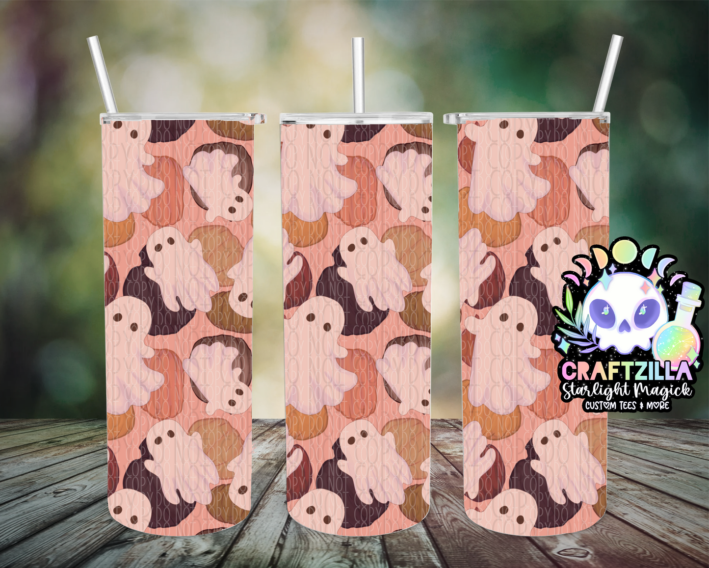 Dancing Ghosties (Muted) Drinkware