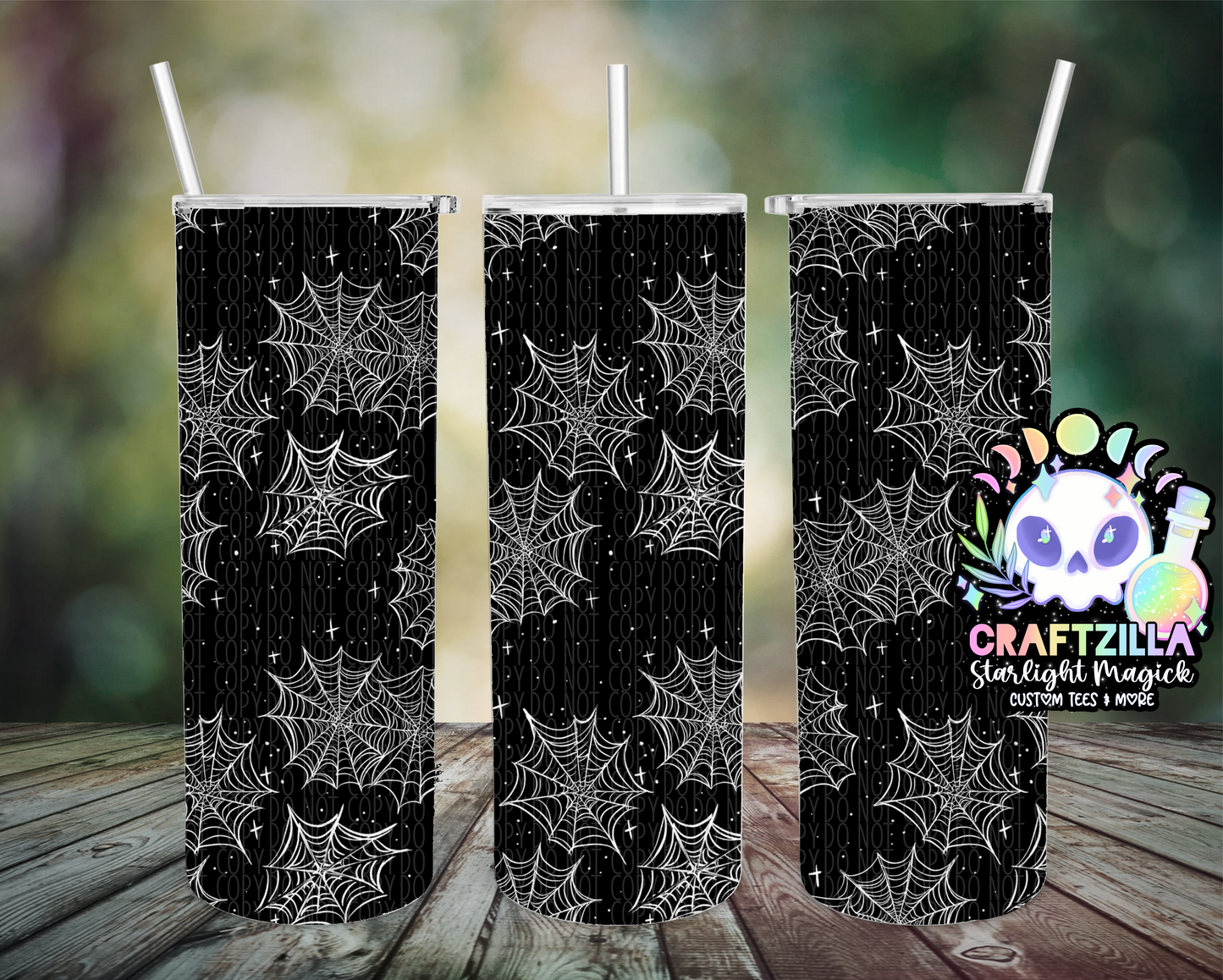 Essentials Spiderwebs (Silver) Drinkware