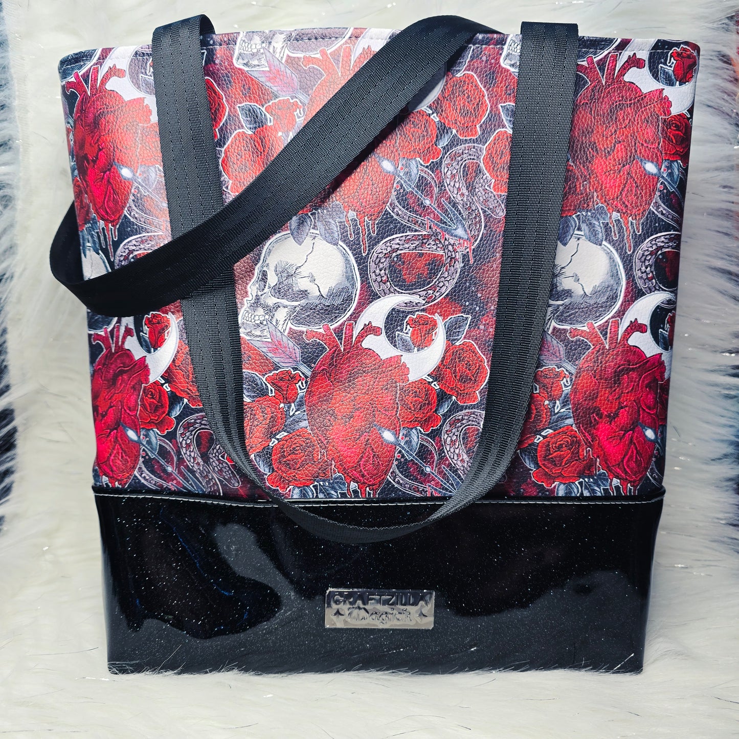 Vinyl Tote Bag - Skellie Romance