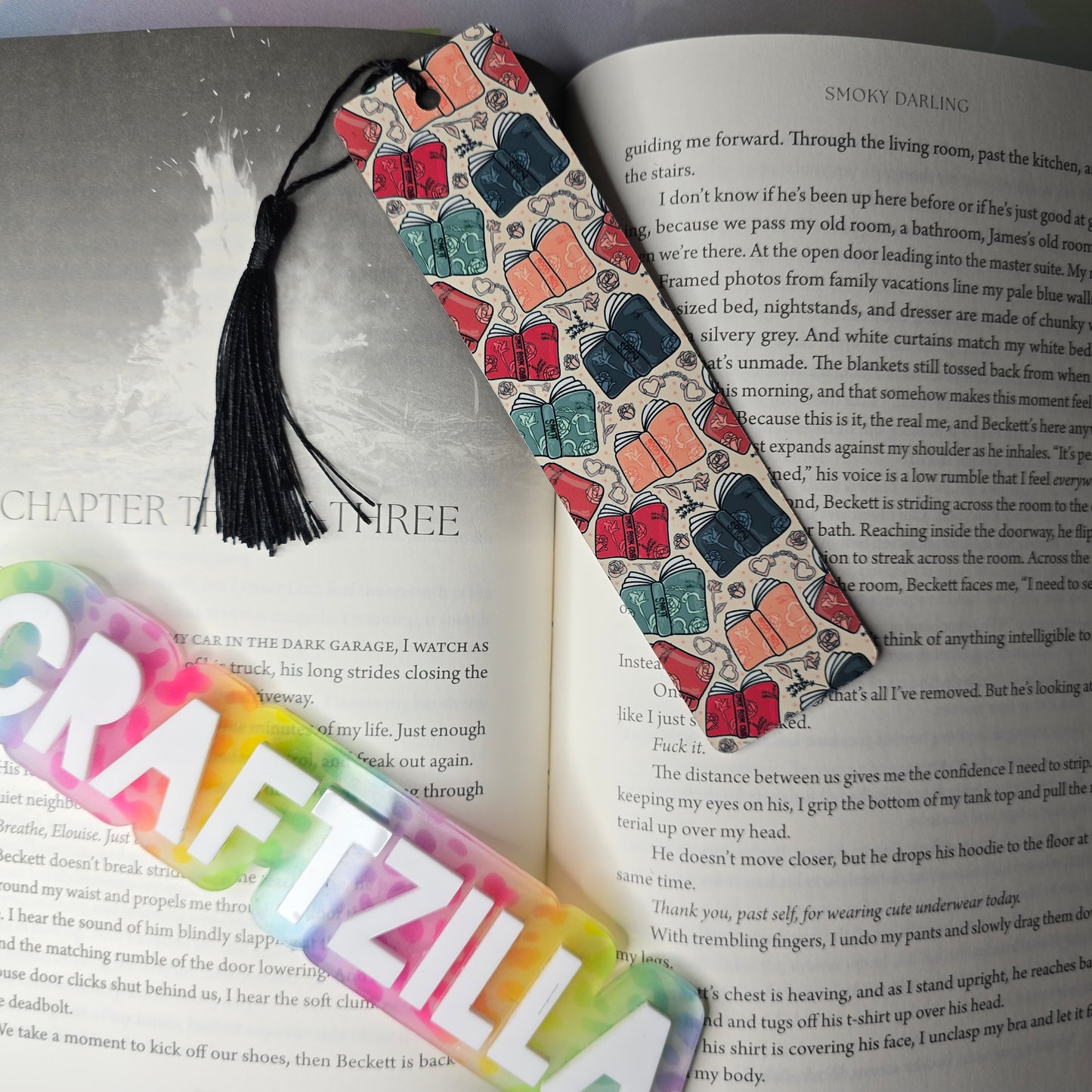 Metal Bookmark - Smut Books
