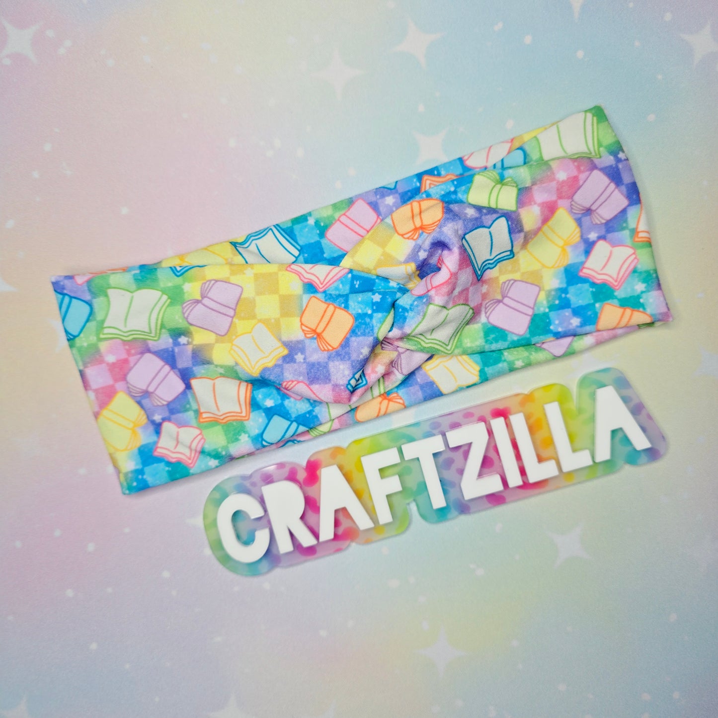 Twist Headband - Colorful Books