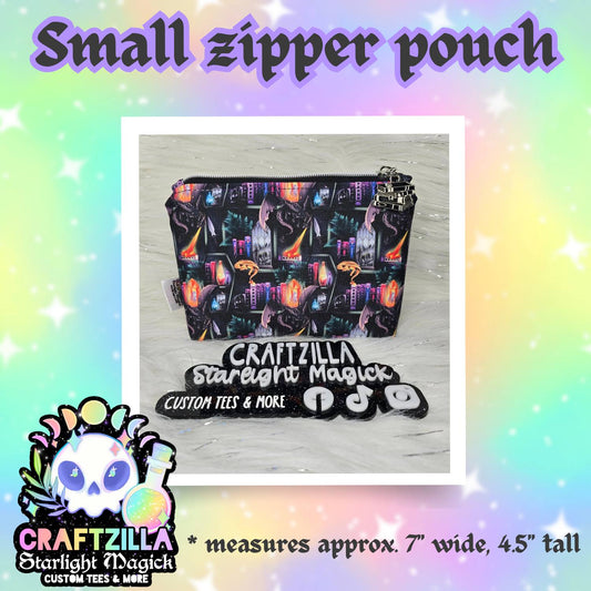 Custom Small Zipper Pouch