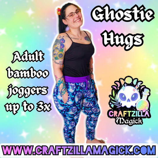 Ghostie Hugs - Adult Joggers RTS