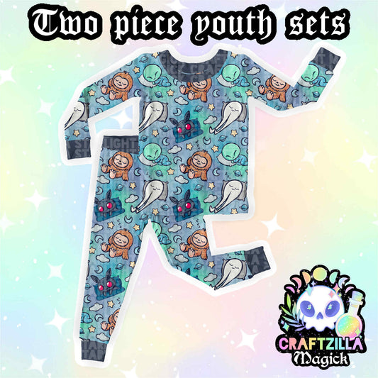 Sleepy Cryptids - Two Piece Set RTS