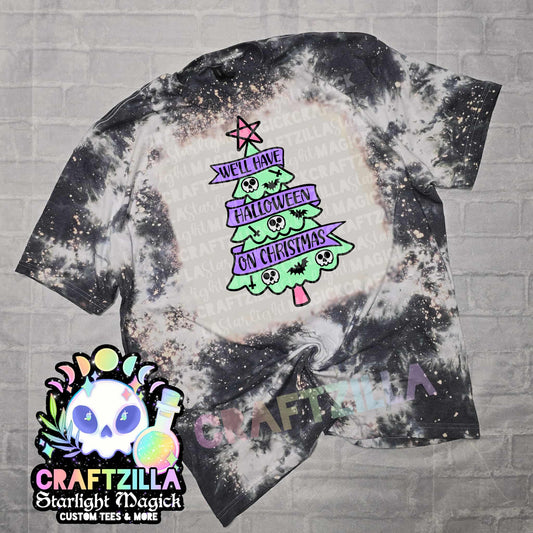 Halloween on Christmas Tee