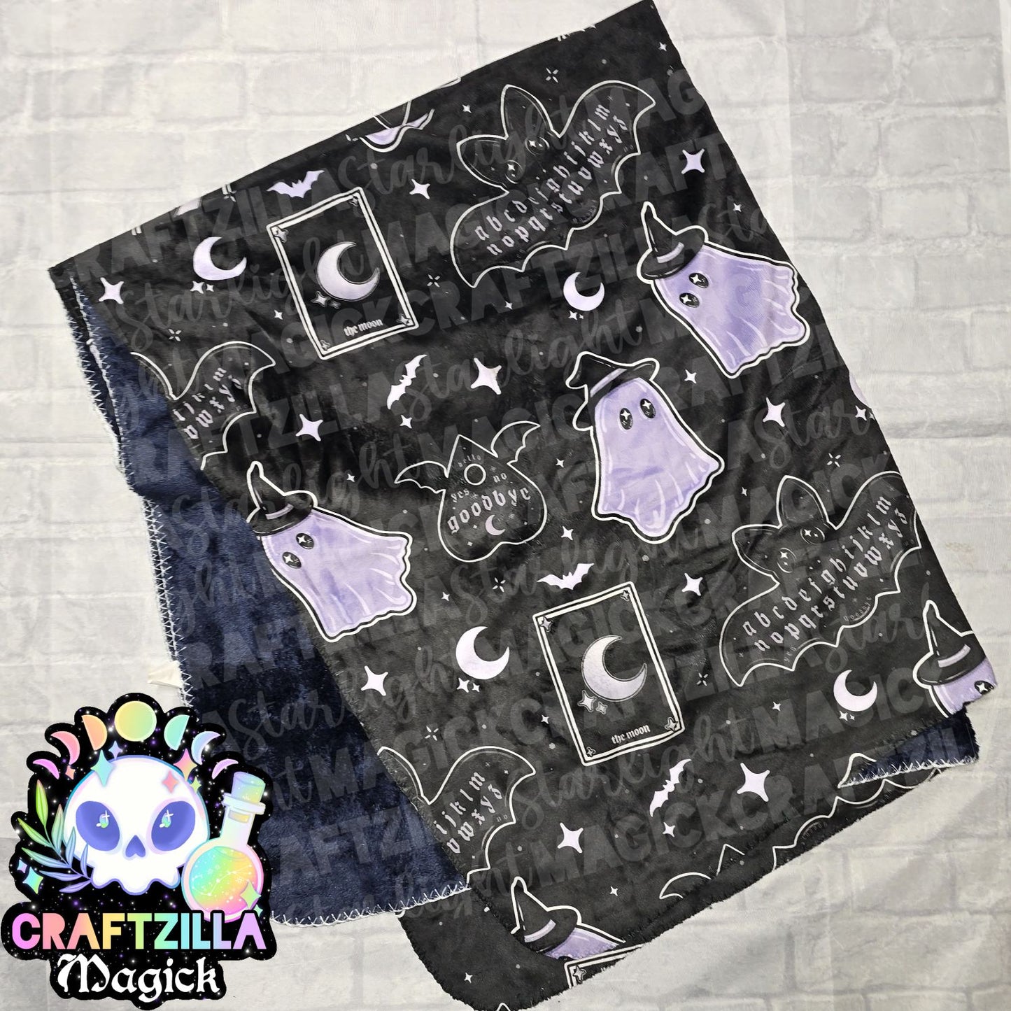Witchy Ghosts Blanket