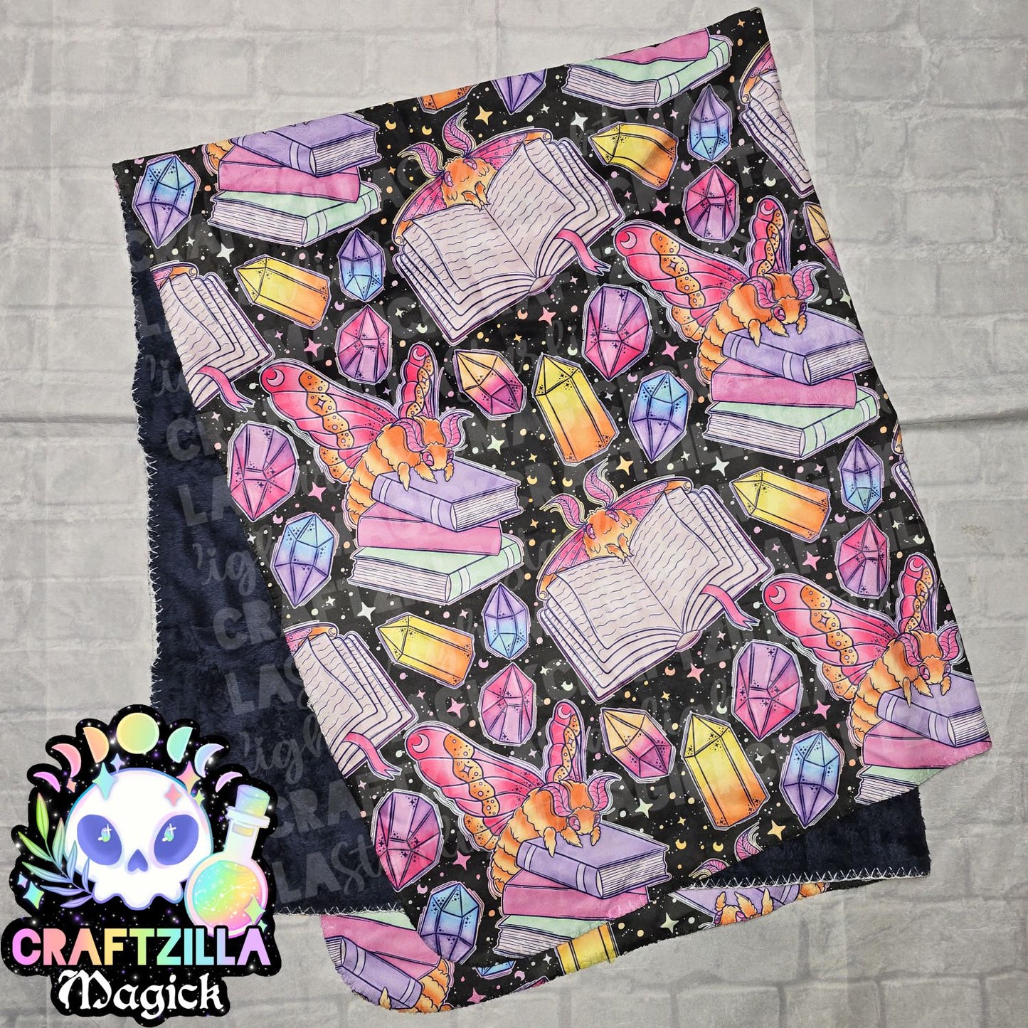 Mothy Book Lover Blanket