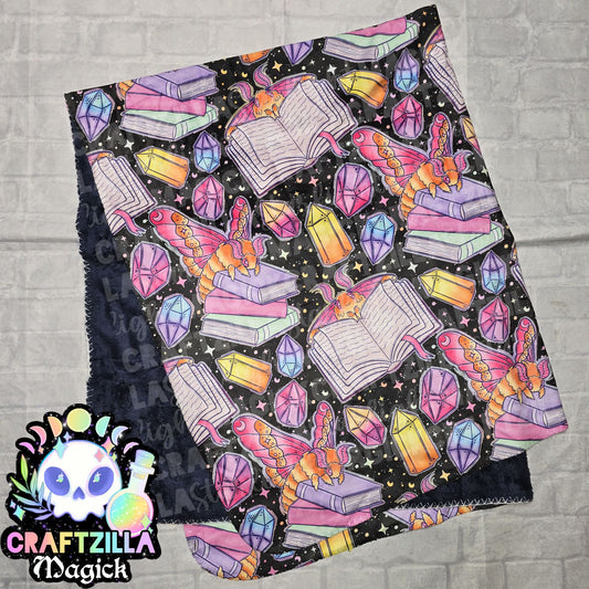 Mothy Book Lover Blanket