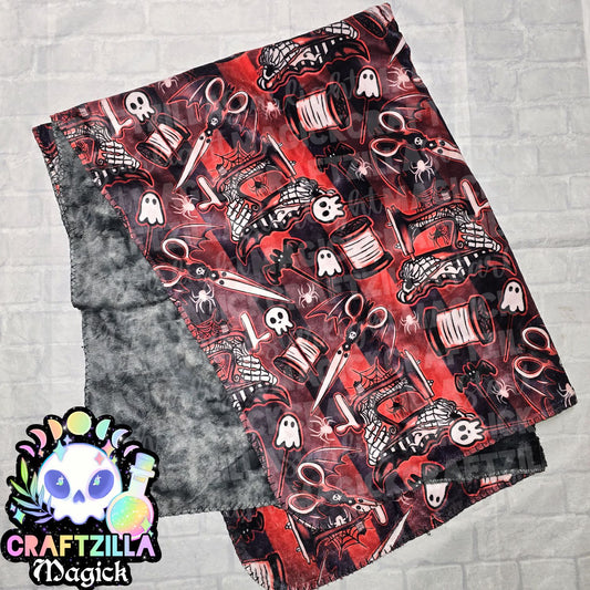Red Goth Sewing Exclusive Blanket