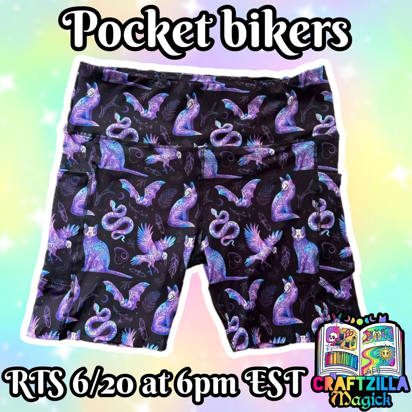 RTS Zilla Exclusive Familiars Magickal Pocket Bikers