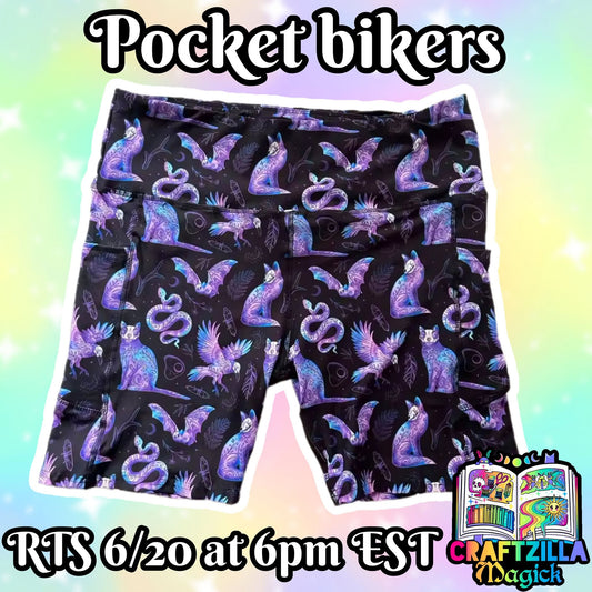 RTS Zilla Exclusive Familiars Magickal Pocket Bikers