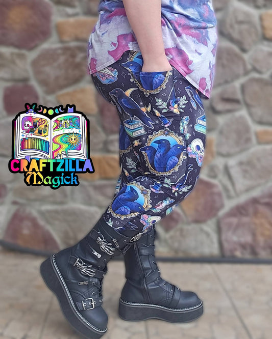 RTS Reading Ravens Magickal Pocket Leggings