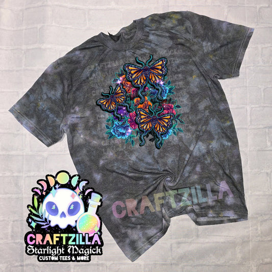 Dark Side of the Bloom Dyed Tee (Dark Soul)
