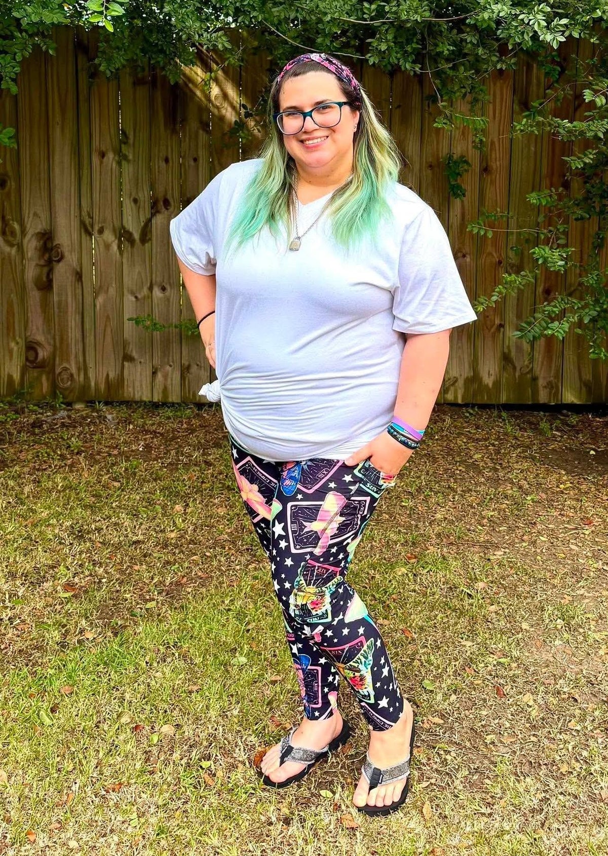 RTS Moth Tarot Magickal Pocket Leggings