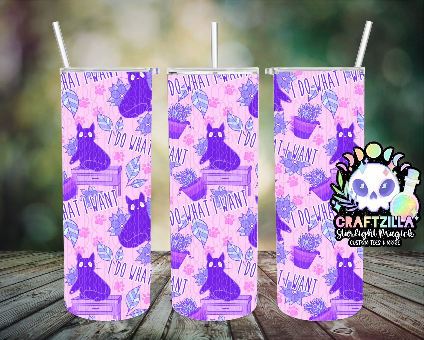 I Do What I Want (Pastel) Drinkware