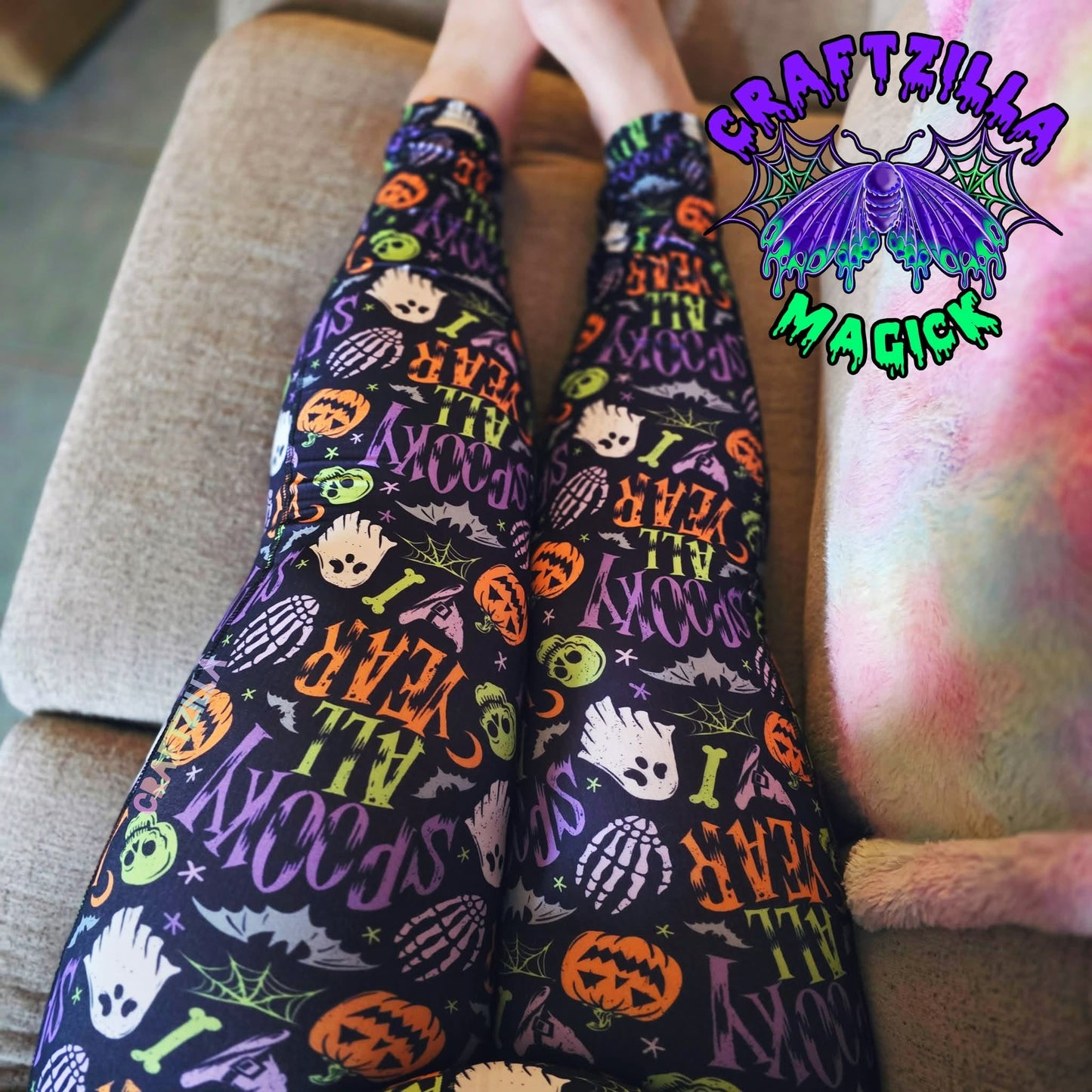 Spooky All Year Long Magickal Pocket Leggings