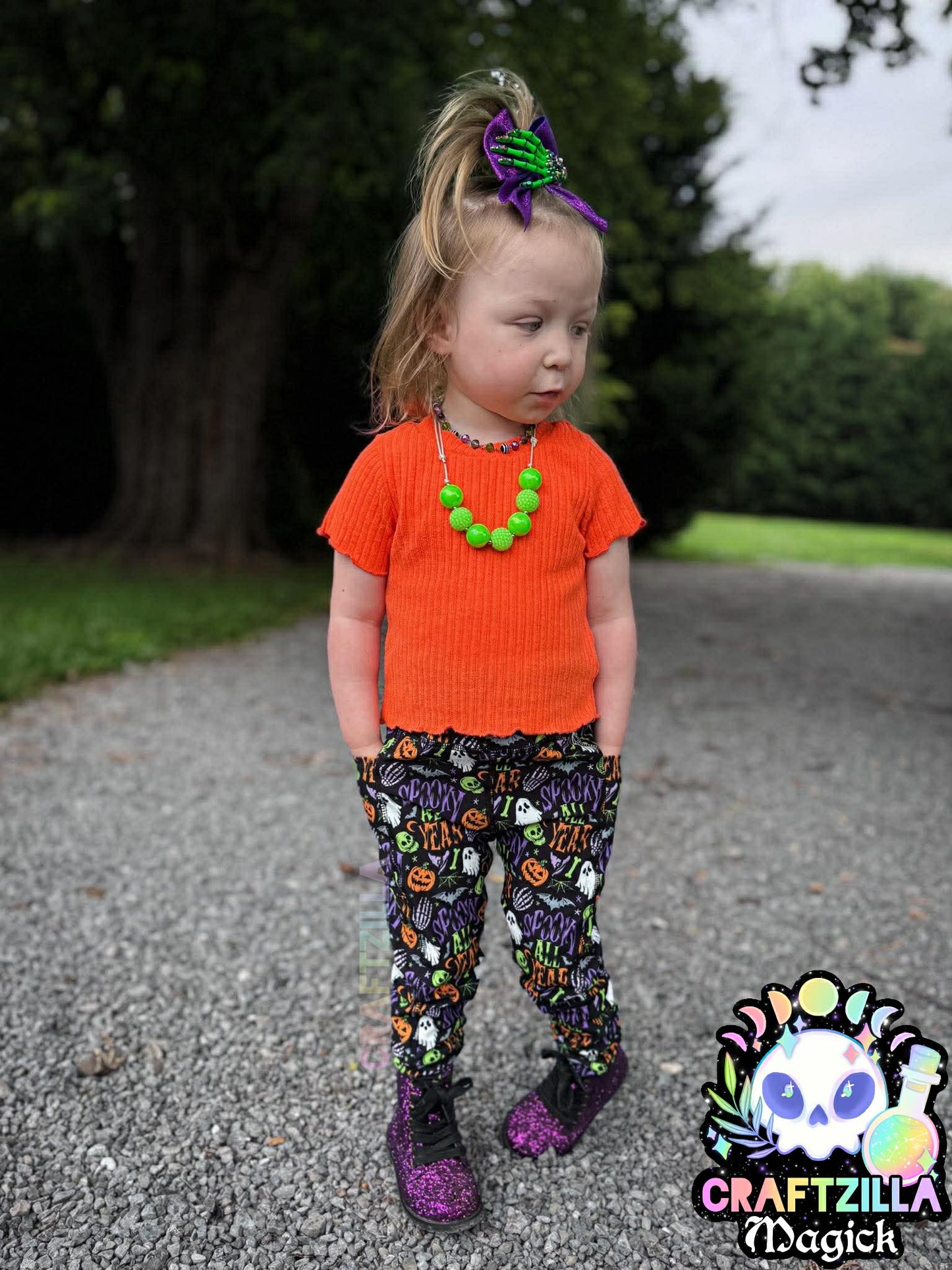 Spooky All Year Long Magickal Pocket Leggings