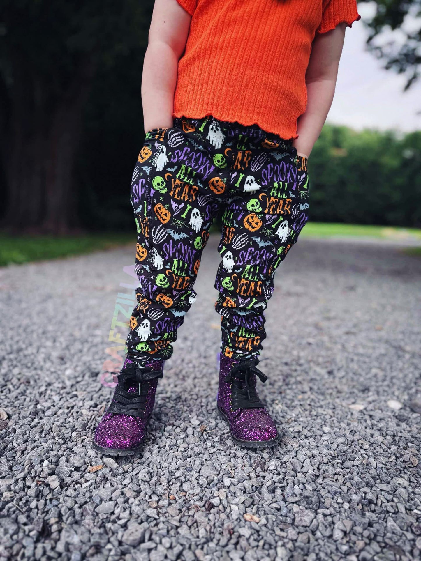 Spooky All Year Long Magickal Pocket Leggings