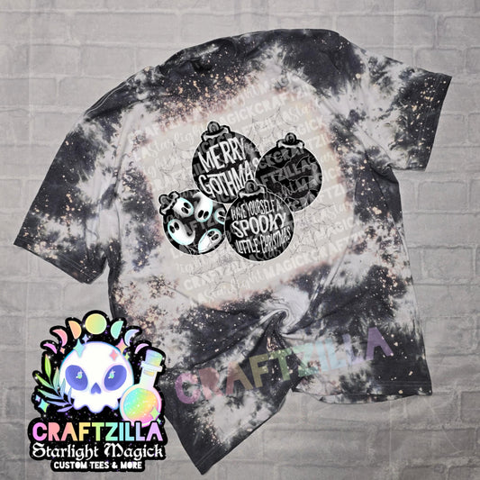 Merry Gothmas Ornaments Tee
