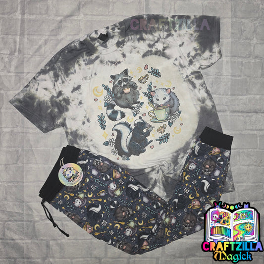 Trashy Teas (charcoal) - Adult Joggers