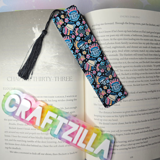 Metal Bookmark - Hockey Romance