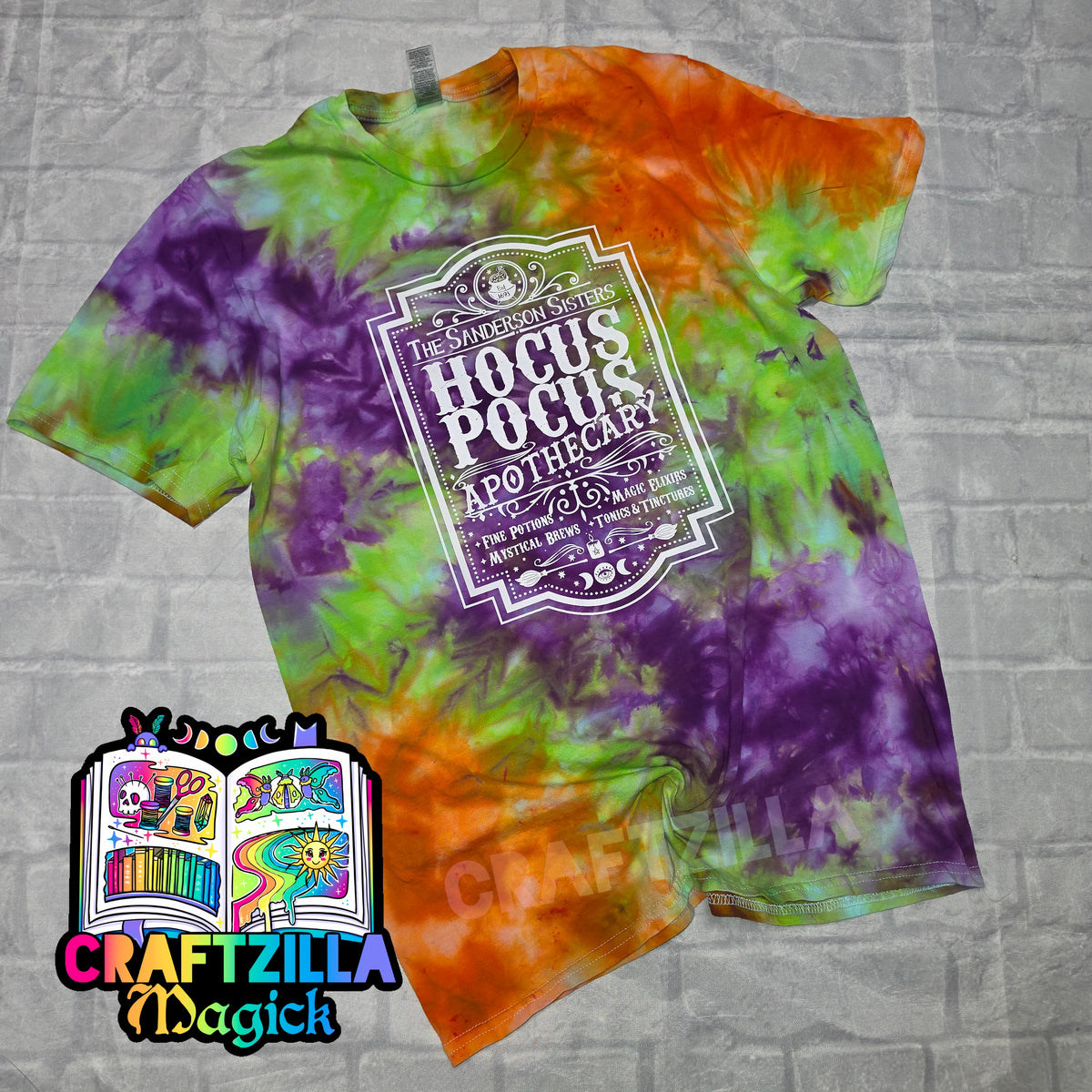 Medium dyed apothecary tee RTS