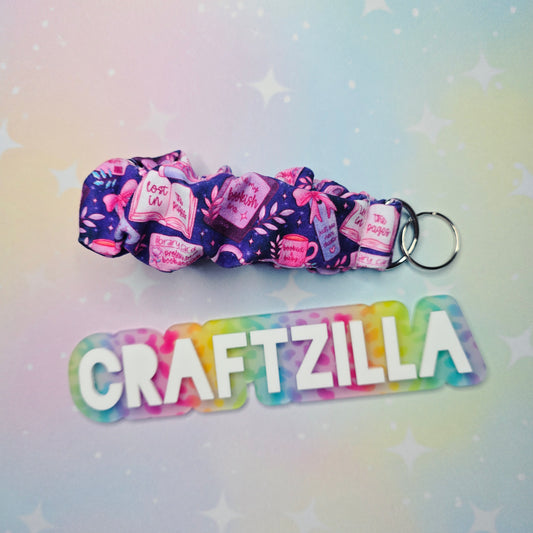 On-The-Go Keychain - Purple Bookish
