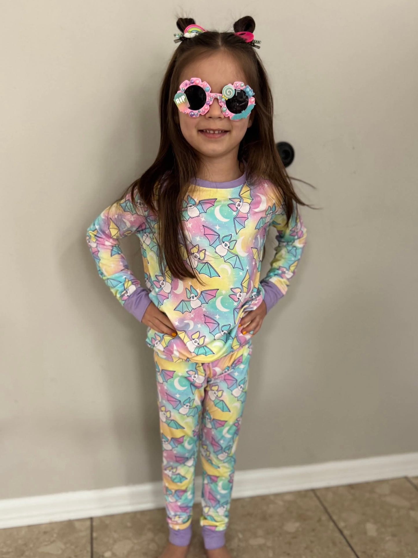 RTS Pastel Bats - Two Piece Set