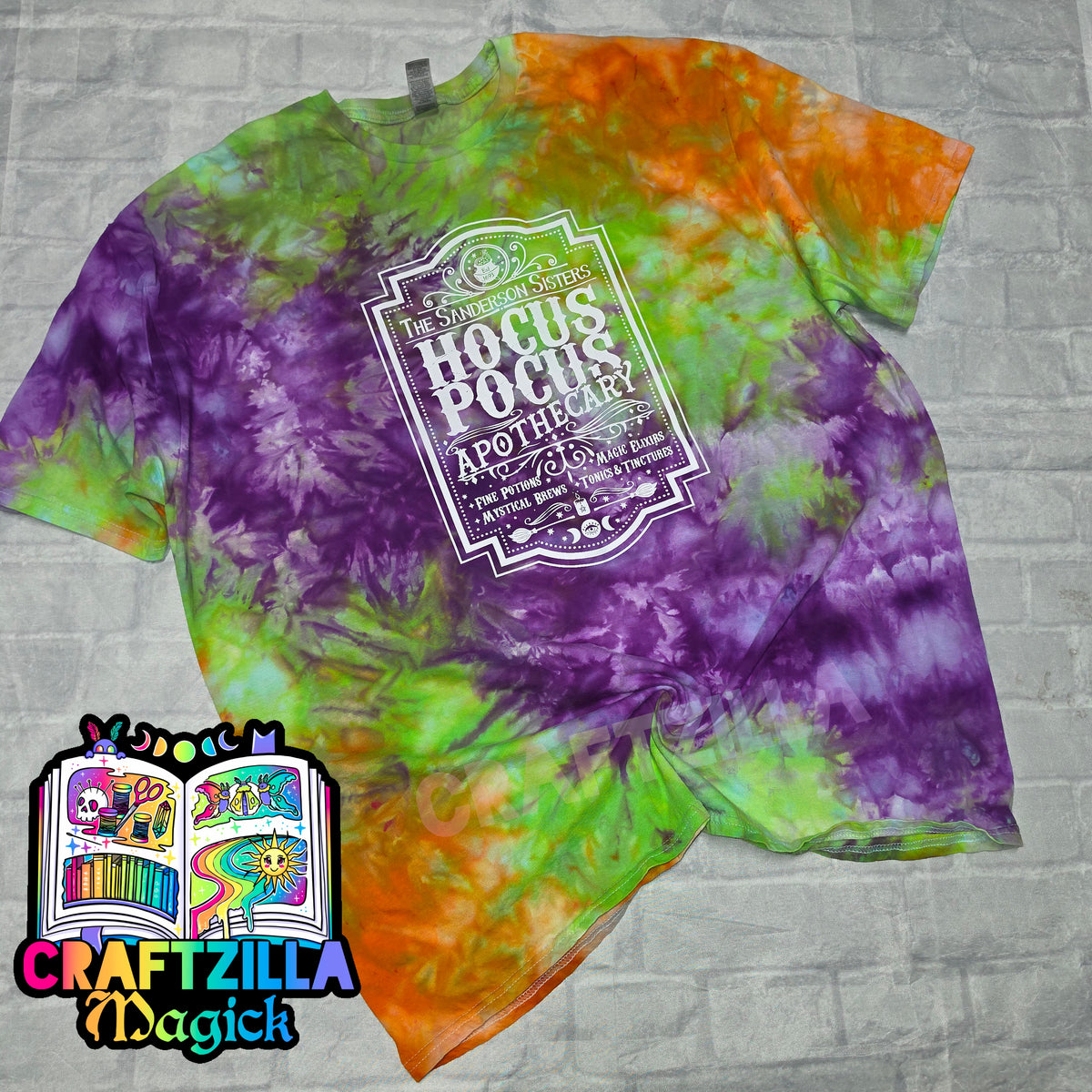 2X dyed apothecary tee RTS