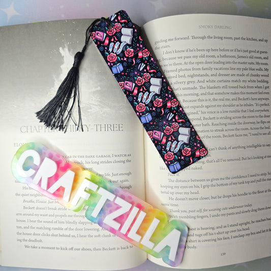 Metal Bookmark - Red Flags