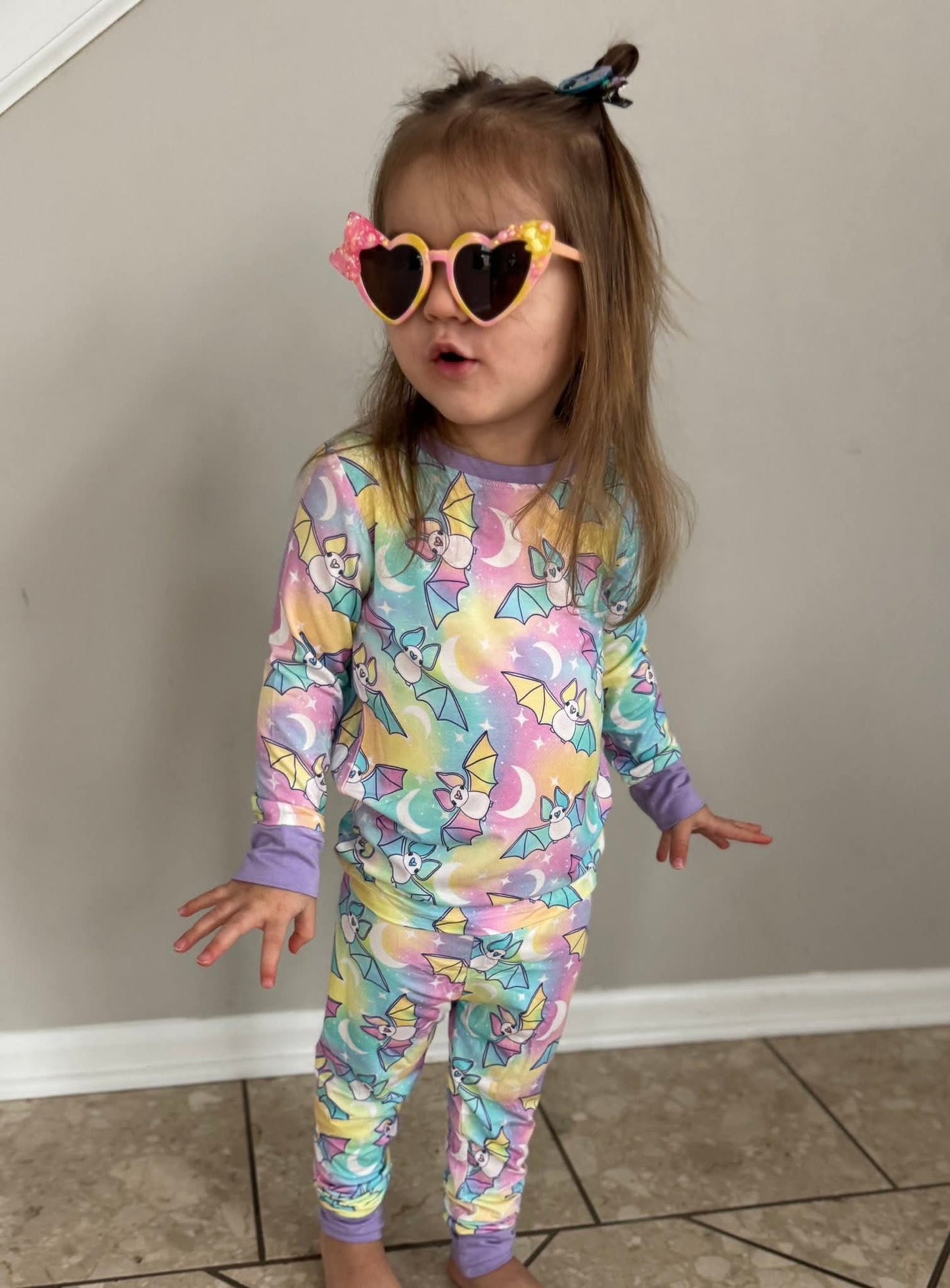 RTS Pastel Bats - Two Piece Set