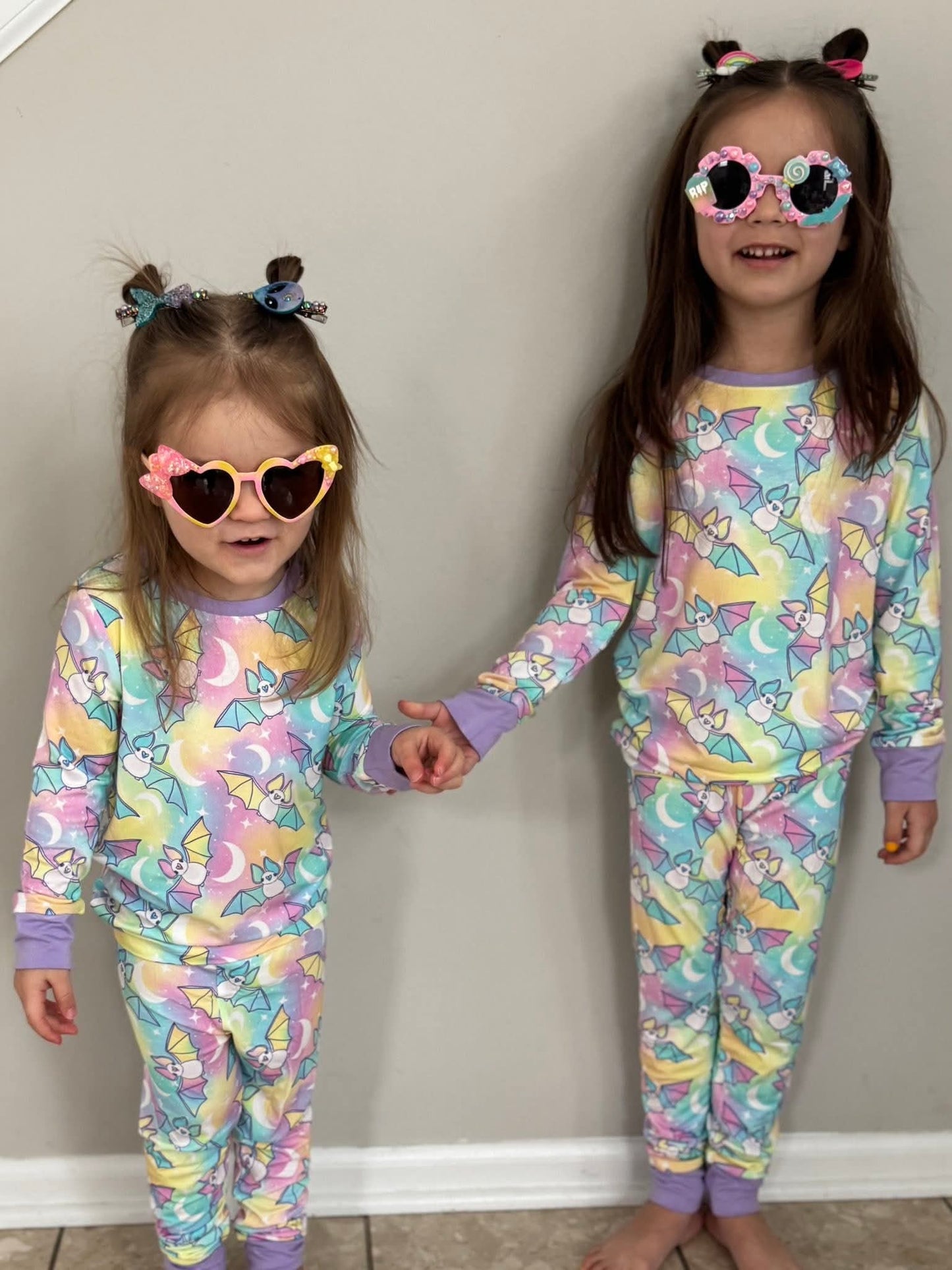 RTS Pastel Bats - Two Piece Set