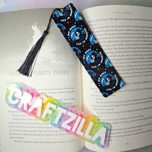 Metal Bookmark - Like I'm Immortal