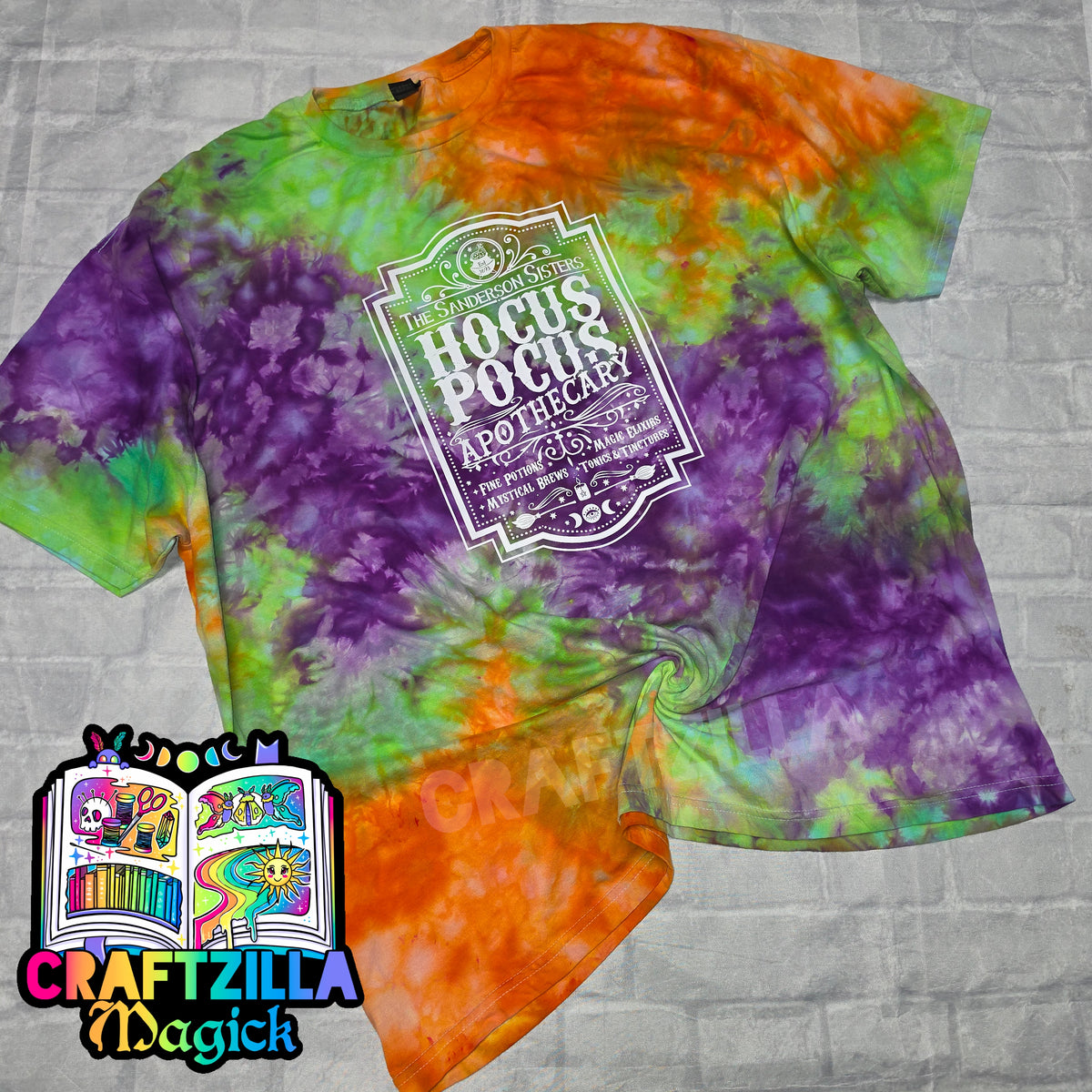 3X dyed apothecary tee RTS